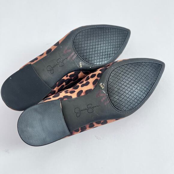JESSICA SIMPSON WOMENS LURINA BALLET FLAT SANDALS ADJUSTABLE ELASTIC STRAPS 7.5 - Picture 9 of 11